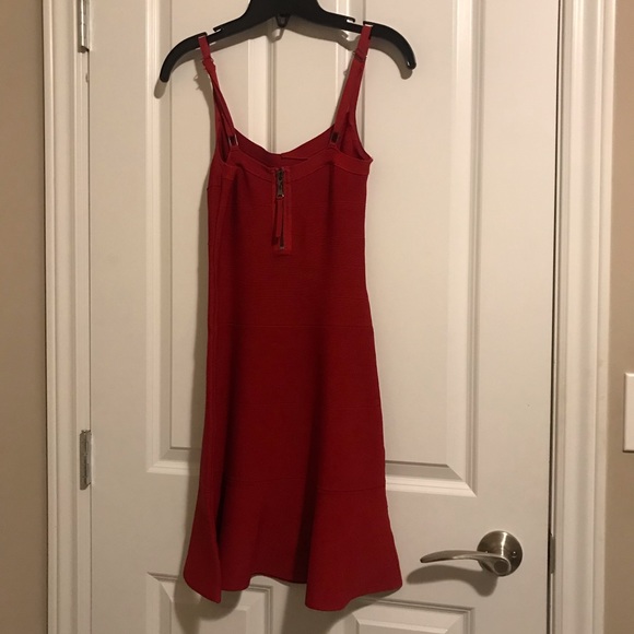 Red Bandage Dress by Guess - Picture 2 of 2